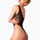 Боді Noir Handmade F322 Paparazzi elastic mesh body - XXL Боді Noir Handmade F322 Paparazzi elastic mesh body - XXL