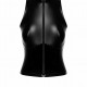 Топ Noir Handmade F324 Glam wetlook top with vinyl corset - S Топ Noir Handmade F324 Glam wetlook top with vinyl corset - S