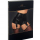 Шортики Noir Handmade F325 Glam suspender wetlook and vinyl shorts - M Шортики Noir Handmade F325 Glam suspender wetlook and vinyl shorts - M