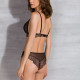 Комплект Passion AMBERLY SET black, L/XL, бралет і трусики бразиліана Комплект Passion AMBERLY SET black, L/XL, бралет і трусики бразиліана