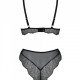 Комплект Passion AMBERLY SET black, S/M, бралет і трусики бразиліана Комплект Passion AMBERLY SET black, S/M, бралет і трусики бразиліана