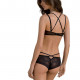 Комплект Passion DROSERA BIKINI black, L/XL, бюстгальтер і трусики-кюлоти Комплект Passion DROSERA BIKINI black, L/XL, бюстгальтер і трусики-кюлоти