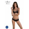 Комплект Passion DROSERA BIKINI black, S/M, бюстгальтер і трусики-кюлоти
