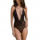Боді Passion DROSERA BODY black, L/XL, високі вирізи, верх на зав’язках Боді Passion DROSERA BODY black, L/XL, високі вирізи, верх на зав’язках