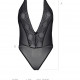 Боді Passion DROSERA BODY black, L/XL, високі вирізи, верх на зав’язках Боді Passion DROSERA BODY black, L/XL, високі вирізи, верх на зав’язках