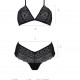 Комплект Passion KERRIA BIKINI black, L/XL, бралет і трусики-бікіні Комплект Passion KERRIA BIKINI black, L/XL, бралет і трусики-бікіні