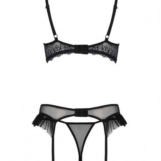 Комплект Passion KERRIA SET WITH OPEN BRA black XXL/XXXL - ECO Passion Комплект Passion KERRIA SET WITH OPEN BRA black XXL/XXXL - ECO Passion