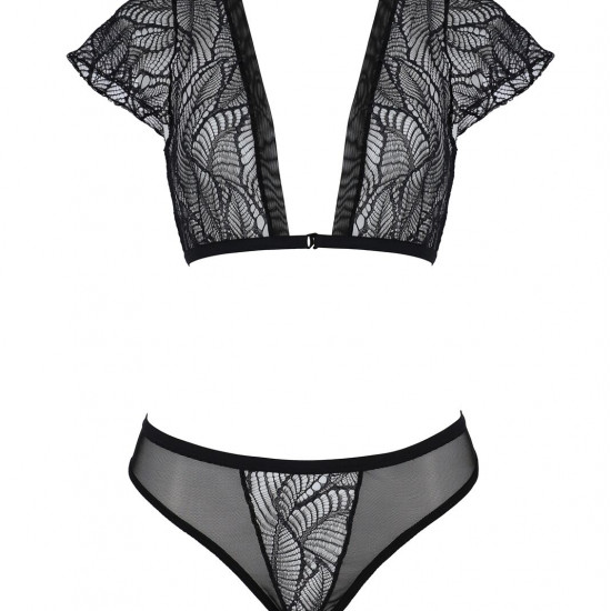 Комплект Passion LEAFA BIKINI black XXL/XXXL - ECO Passion Комплект Passion LEAFA BIKINI black XXL/XXXL - ECO Passion