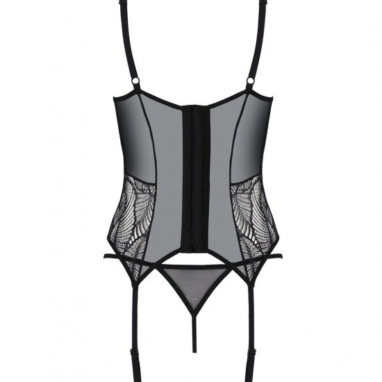 Корсет Passion LEAFA CORSET black XXL/XXXL - ECO Passion Корсет Passion LEAFA CORSET black XXL/XXXL - ECO Passion