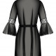 Пеньюар Passion LEAFA PEIGNOIR black XXL/XXXL - ECO Passion Пеньюар Passion LEAFA PEIGNOIR black XXL/XXXL - ECO Passion