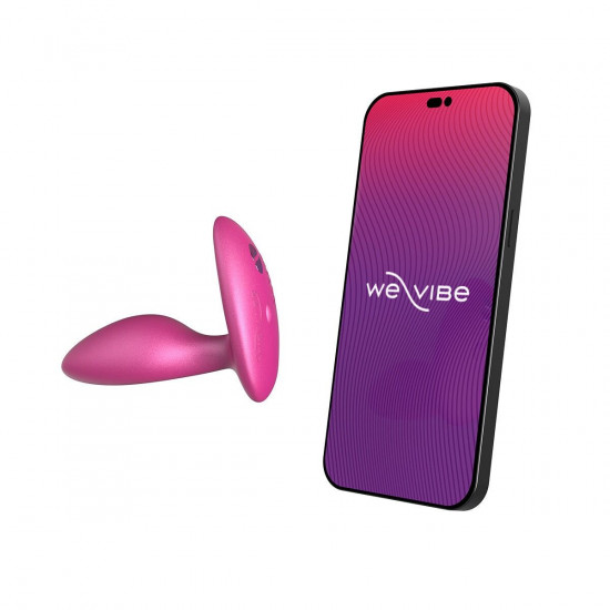 Анальна смарт-вібропробка We-Vibe Ditto+ Cosmic Pink з пультом ДК Анальна смарт-вібропробка We-Vibe Ditto+ Cosmic Pink з пультом ДК