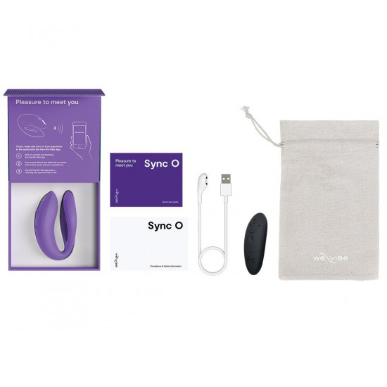 Смарт-вібратор для пар We-Vibe Sync O Light Purple Смарт-вібратор для пар We-Vibe Sync O Light Purple