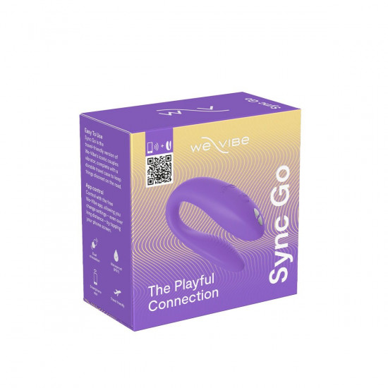 Смарт-вібратор для пар We-Vibe Sync GO Light Purple Смарт-вібратор для пар We-Vibe Sync GO Light Purple