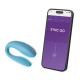 Смарт-вібратор для пар We-Vibe Sync GO Turquoise Смарт-вібратор для пар We-Vibe Sync GO Turquoise