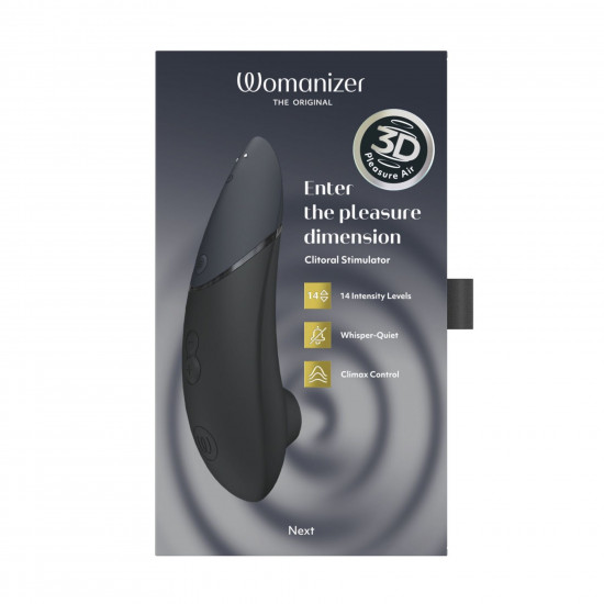 Вакуумний кліторальний стимулятор Womanizer Next Black Вакуумний кліторальний стимулятор Womanizer Next Black