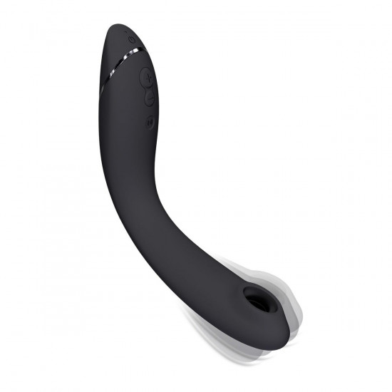 Вібратор для точки G з вакуумною стимуляцією Womanizer OG Dark Grey Вібратор для точки G з вакуумною стимуляцією Womanizer OG Dark Grey
