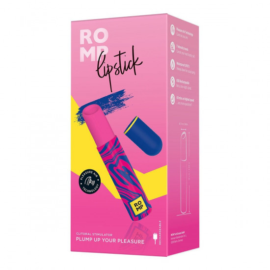 Вакуумний кліторальний стимулятор Romp Lipstick Вакуумний кліторальний стимулятор Romp Lipstick