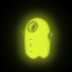 Вакуумний кліторальний стимулятор з вібрацією Satisfyer Glowing Ghost Yellow, світиться в темряві Вакуумний кліторальний стимулятор з вібрацією Satisfyer Glowing Ghost Yellow, світиться в темряві