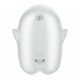 Вакуумний кліторальний стимулятор з вібрацією Satisfyer Glowing Ghost White, світиться в темряві Вакуумний кліторальний стимулятор з вібрацією Satisfyer Glowing Ghost White, світиться в темряві