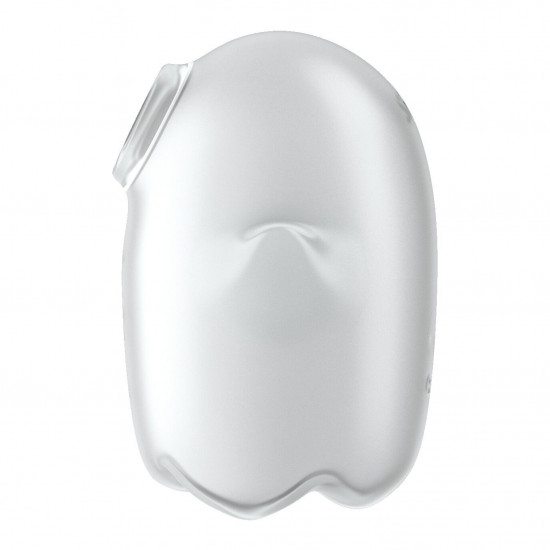 Вакуумний кліторальний стимулятор з вібрацією Satisfyer Glowing Ghost White, світиться в темряві Вакуумний кліторальний стимулятор з вібрацією Satisfyer Glowing Ghost White, світиться в темряві