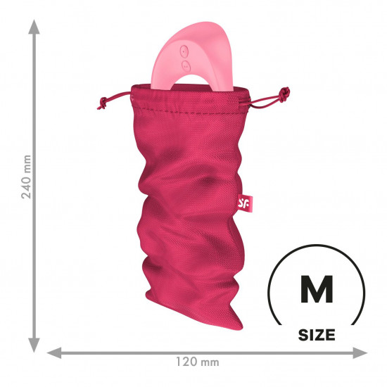 Мішечок для зберігання іграшок Satisfyer Treasure Bag M Pink Мішечок для зберігання іграшок Satisfyer Treasure Bag M Pink