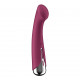 Вібратор з ротацією Satisfyer Spinning G-Spot 1 Red, плоский майданчик для стимуляції точки G Вібратор з ротацією Satisfyer Spinning G-Spot 1 Red, плоский майданчик для стимуляції точки G