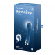 Вібратор з ротацією Satisfyer Spinning G-Spot 1 Blue, плоский майданчик для стимуляції точки G Вібратор з ротацією Satisfyer Spinning G-Spot 1 Blue, плоский майданчик для стимуляції точки G
