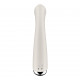 Вібратор з ротацією Satisfyer Spinning G-Spot 1 Beige, плоский майданчик для стимуляції точки G Вібратор з ротацією Satisfyer Spinning G-Spot 1 Beige, плоский майданчик для стимуляції точки G