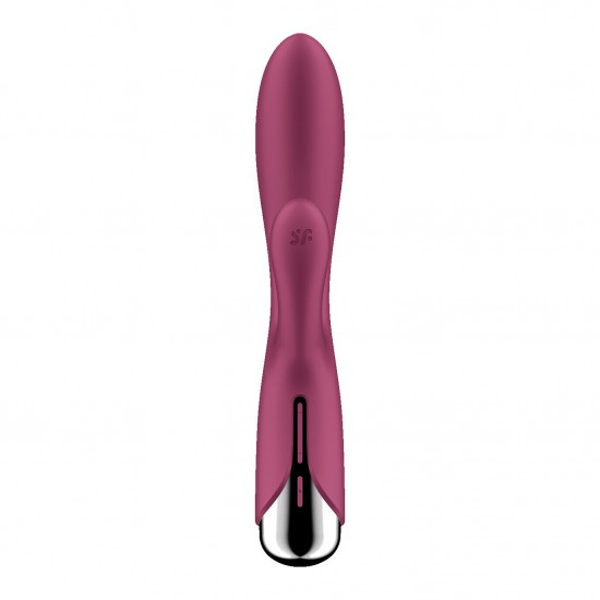 Вібратор-кролик з ротацією Satisfyer Spinning Rabbit 1 Red, 3 мотори Вібратор-кролик з ротацією Satisfyer Spinning Rabbit 1 Red, 3 мотори