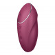 Вібростимулятор-пульсатор Satisfyer Tap & Climax 1 Red, ефект постукування пальцем, 2 мотори Вібростимулятор-пульсатор Satisfyer Tap & Climax 1 Red, ефект постукування пальцем, 2 мотори