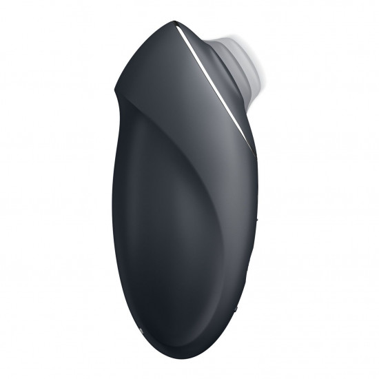 Вібростимулятор-пульсатор Satisfyer Tap & Climax 1 Grey, ефект постукування пальцем, 2 мотори Вібростимулятор-пульсатор Satisfyer Tap & Climax 1 Grey, ефект постукування пальцем, 2 мотори