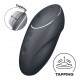 Вібростимулятор-пульсатор Satisfyer Tap & Climax 1 Grey, ефект постукування пальцем, 2 мотори Вібростимулятор-пульсатор Satisfyer Tap & Climax 1 Grey, ефект постукування пальцем, 2 мотори