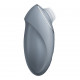 Вібростимулятор-пульсатор Satisfyer Tap & Climax 1 Bluegrey, ефект постукування пальцем, 2 мотори Вібростимулятор-пульсатор Satisfyer Tap & Climax 1 Bluegrey, ефект постукування пальцем, 2 мотори
