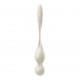Вагінальні смарт-кульки з вібрацією Satisfyer Love Birds 1 Connect App White, 78 г Вагінальні смарт-кульки з вібрацією Satisfyer Love Birds 1 Connect App White, 78 г