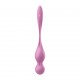 Вагінальні смарт-кульки з вібрацією Satisfyer Love Birds 1 Connect App Pink, 78 г Вагінальні смарт-кульки з вібрацією Satisfyer Love Birds 1 Connect App Pink, 78 г