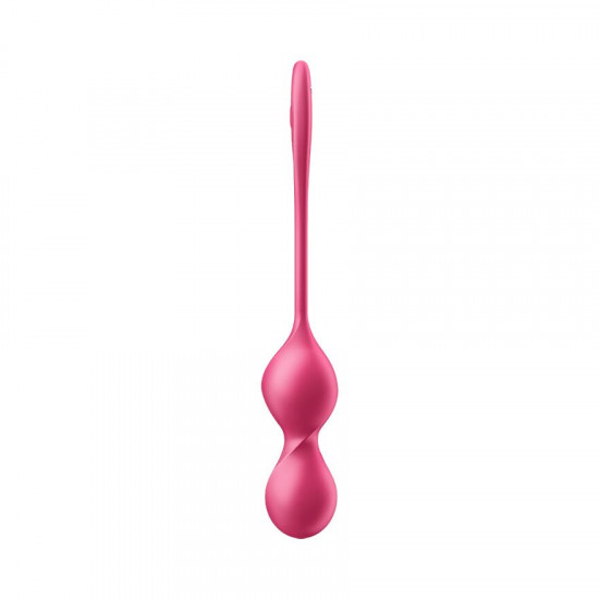 Вагінальні смарт-кульки з вібрацією Satisfyer Love Birds 2 Connect App Red, 86 г, пульт ДК Вагінальні смарт-кульки з вібрацією Satisfyer Love Birds 2 Connect App Red, 86 г, пульт ДК