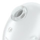 Вакуумний кліторальний стимулятор з вібрацією Satisfyer Cutie Ghost White Вакуумний кліторальний стимулятор з вібрацією Satisfyer Cutie Ghost White