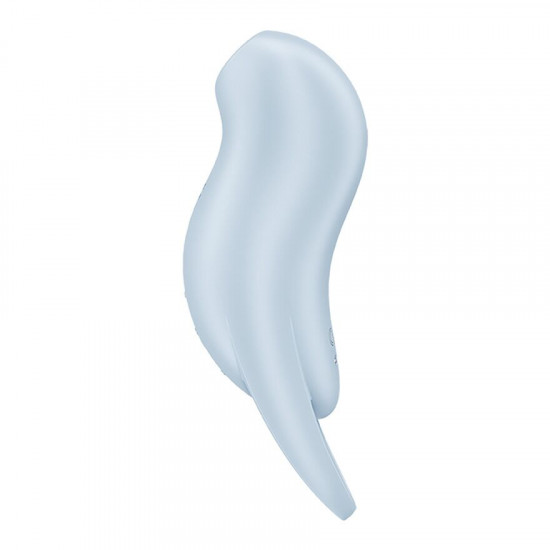 Вакуумний кліторальний стимулятор з вібрацією Satisfyer Pocket Pro 1 Blue Вакуумний кліторальний стимулятор з вібрацією Satisfyer Pocket Pro 1 Blue