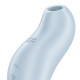 Вакуумний кліторальний стимулятор з вібрацією Satisfyer Pocket Pro 1 Blue Вакуумний кліторальний стимулятор з вібрацією Satisfyer Pocket Pro 1 Blue