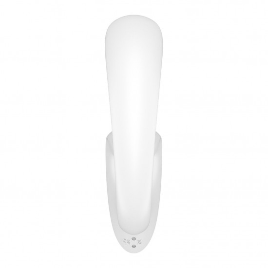 Вагінально-кліторальний вібратор Satisfyer G for Goddess 1 White, 2 мотори Вагінально-кліторальний вібратор Satisfyer G for Goddess 1 White, 2 мотори