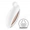Вібратор для зовнішньої стимуляції Satisfyer Spot On 2 White, дуже потужний, гнучкий відросток