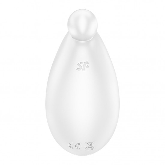 Вібратор для зовнішньої стимуляції Satisfyer Spot On 2 White, дуже потужний, гнучкий відросток Вібратор для зовнішньої стимуляції Satisfyer Spot On 2 White, дуже потужний, гнучкий відросток