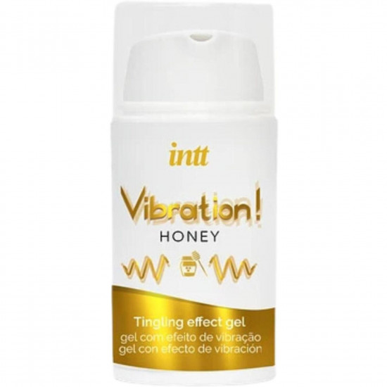 Рідкий вібратор Intt Vibration Honey (15 мл), густий гель, дуже смачний, діє до 30 хвилин Рідкий вібратор Intt Vibration Honey (15 мл), густий гель, дуже смачний, діє до 30 хвилин