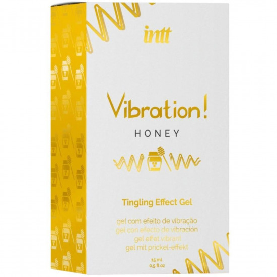 Рідкий вібратор Intt Vibration Honey (15 мл), густий гель, дуже смачний, діє до 30 хвилин Рідкий вібратор Intt Vibration Honey (15 мл), густий гель, дуже смачний, діє до 30 хвилин