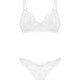 Комплект Obsessive Alissium 2-pcs set, M/L, мереживо, ліф з м’якою чашкою, трусики танга Комплект Obsessive Alissium 2-pcs set, M/L, мереживо, ліф з м’якою чашкою, трусики танга