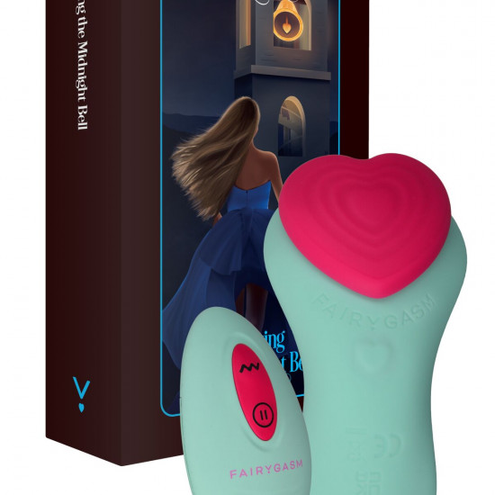 Вібратор у трусики FairyGasm HeartGem green, на магніті, пульт ДК Вібратор у трусики FairyGasm HeartGem green, на магніті, пульт ДК