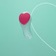 Вібратор у трусики FairyGasm HeartGem green, на магніті, пульт ДК Вібратор у трусики FairyGasm HeartGem green, на магніті, пульт ДК