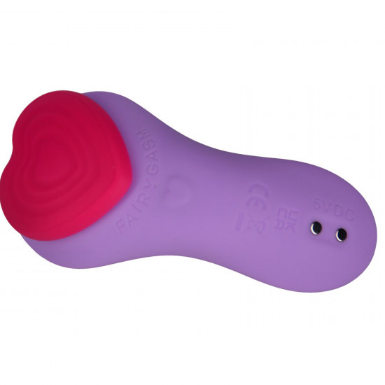 Вібратор у трусики FairyGasm HeartGem violet, на магніті, пульт ДК Вібратор у трусики FairyGasm HeartGem violet, на магніті, пульт ДК