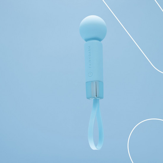 Мінівібромасажер FairyGasm Pearlstasy blue Мінівібромасажер FairyGasm Pearlstasy blue