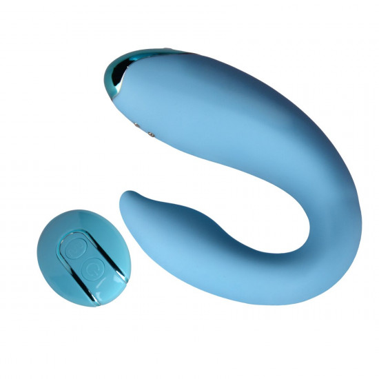 Вібратор для пар FairyGasm PleasureBerry blue, зарядний кейс, пульт ДК Вібратор для пар FairyGasm PleasureBerry blue, зарядний кейс, пульт ДК